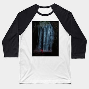 Waterfall Path Baseball T-Shirt